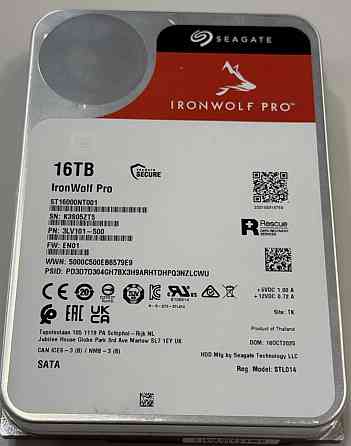 Жесткий диск Seagate IronWolf 16 TB Харьков