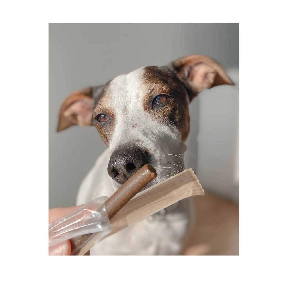 Ласощі для собак М'ясні палички Natural La Barrita з ягням і печінкою (12 шт) 150 г Вінниця - фото 6