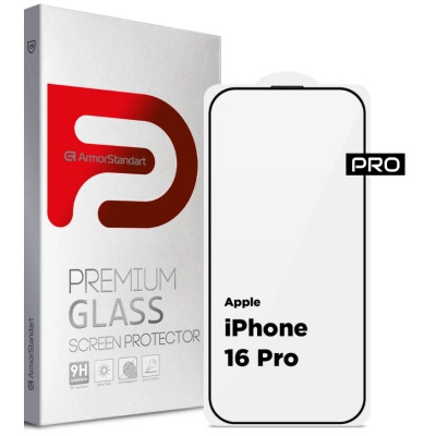 Скло захисне Armorstandart Pro Apple iPhone 16 Pro with mesh (ARM87027) Вінниця - фото 1