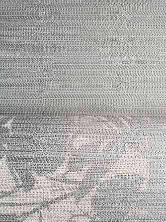 Шпалери вінілові на флізелін Sirpi Alta gamma Sempre 3 рогожка структурна тонка смужка сіра золотиста Київ