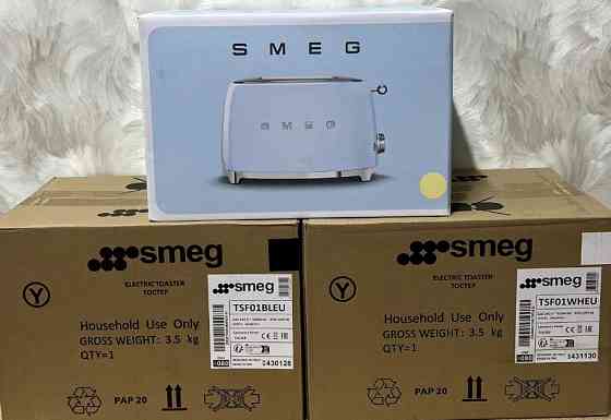 Тостер: SMEG Черный,Кремовый, Белый, TSF01WHEU/ TSF01BlEU / TSF01CREU. Новые ! Киев