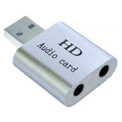 Звукова плата Dynamode USB-SOUND7-ALU silver Вінниця