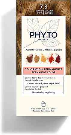 Фіто Фітоколор Безаміачна крем-фарба для волосся Phyto PhytoColor Coloration Permanente 7.3 Золотисто-русявий 112 мл Дніпро