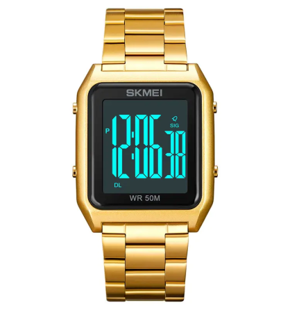 Чоловічий наручний годинник Skmei 1879 (Золотистий) Вінниця