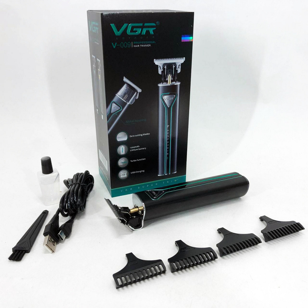 Багатофункціональний тример для стрижки волосся і бороди VGR, Електронна машинка для стрижки LV-56 Київ - фото 7