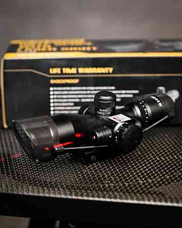 Оптичний приціл 2.5-10x40 з лазерним покажчиком [ACM] ВТ6934 Одеса