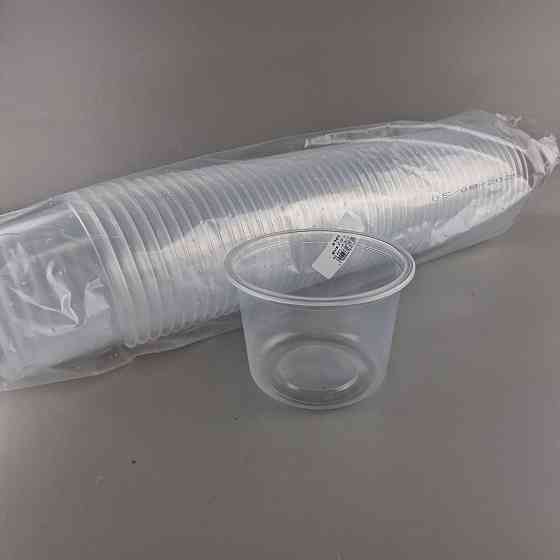 Супник прозрачный гладкий D-115 (500 гр) Битнер (50 шт) Харків