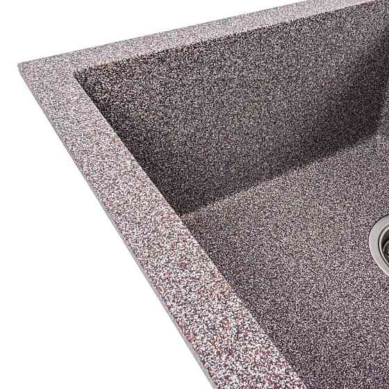 Гранітна мийка для кухні VALESO SOLID 7843 матова Мікс Коломыя