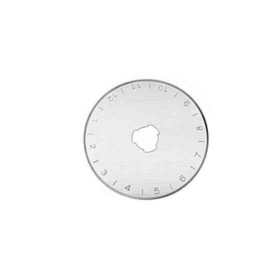 Запасные лезвия 45 мм для роликового ножа, набор 10 шт в кейсе для пэчворка и рукоделия Киев