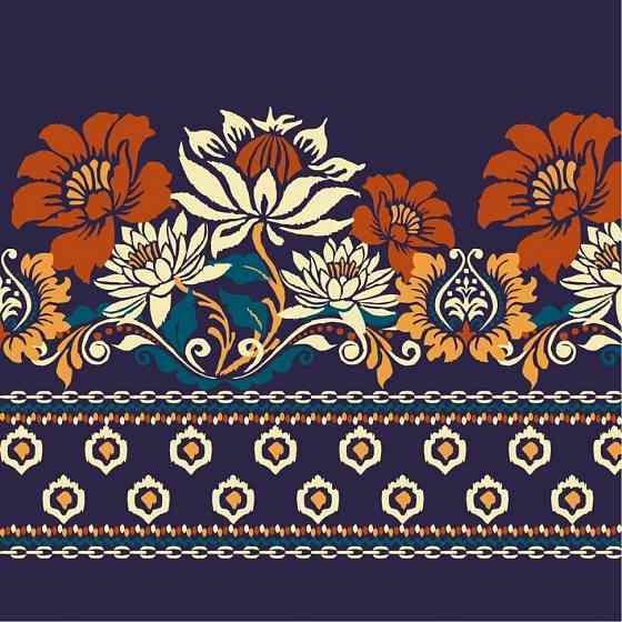 Картина за номерами "Флористичний орнамент" 13042-AC 30х30 см Вінниця