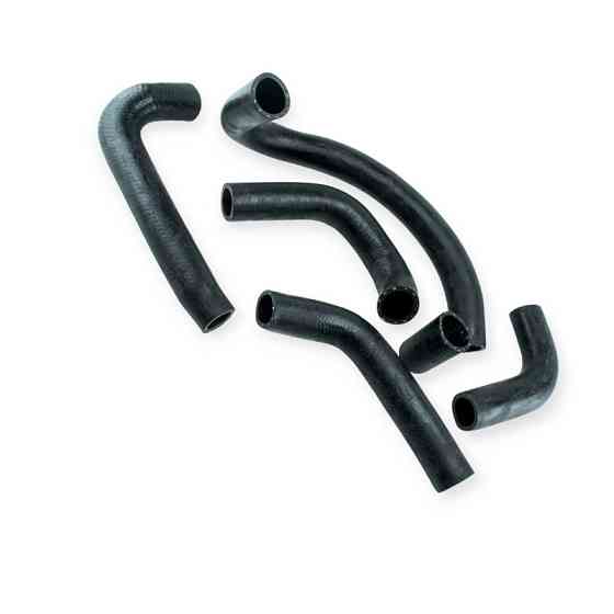 Патрубок Москвич 2141 двигун ВАЗ 1,6 (к-кт 6 шт) ТВП радіатора Мукачево