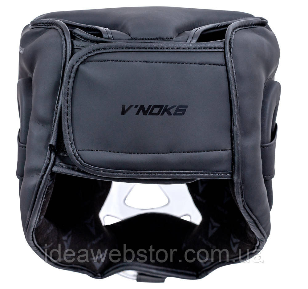 Боксерский шлем V Noks Ultima Black с защитной сеткой для бокса тренировок и спаррингов L/XL Киев - изображение 14