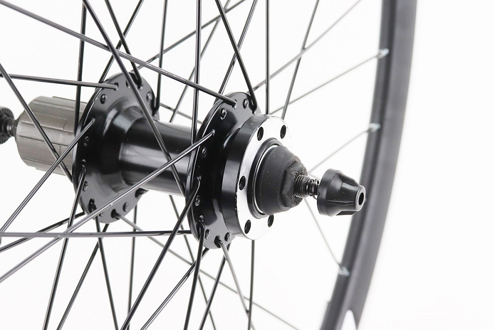 Колесо 27,5" заднє Disk-brake, обід "крапля" та втулка 14Gx36H алюмінієві NECO MS37R, під касету 8-9зв, кріпл. ексцентрик, "GRAVIT Київ - фото 3