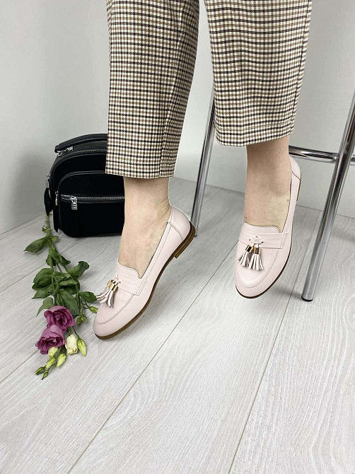 Kadar Туфлі жіночі KADAR 00-0868003 пудра (весна-осінь, шкіра натуральна) (3202) Коломыя - изображение 2