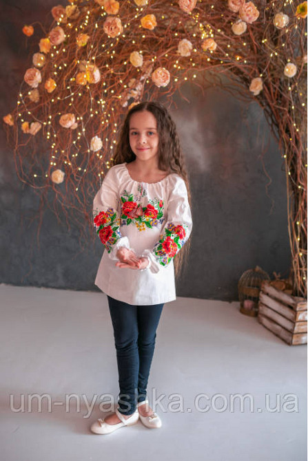Блузка з вишивкою вишиванка "Ладочка" для дівчаток Кривий Ріг - фото 2