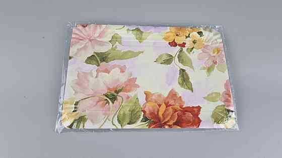 Тарілки святкові паперові 15*220"No1" Квіткова фантазія 10 шт (1 пачка) Харків