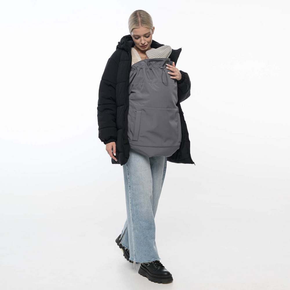 Мультисезонна слінгонакидка Softshell Сірий Київ - фото 4