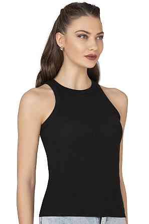 Жіноча майка-борцовка бавовна в рубчик — Ozkan 27464 Київ