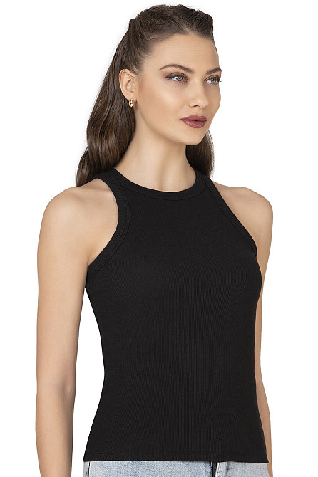 Женская майка-борцовка хлопок в рубчик - Ozkan 27464 Киев - изображение 3