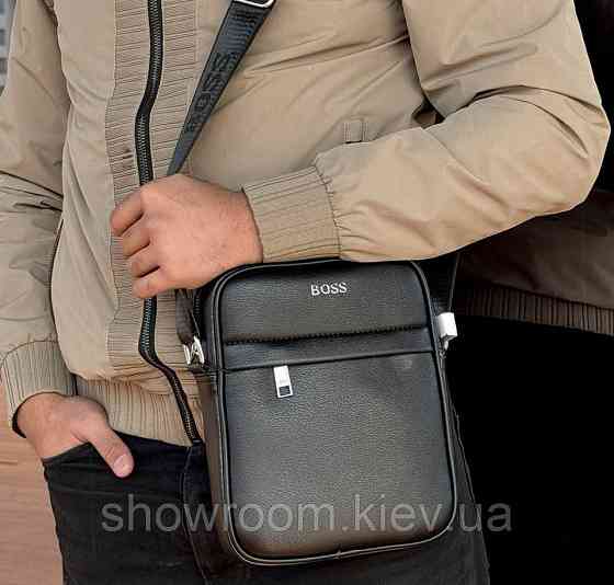 Мужская брендовая сумка Boss (0122-2) Киев