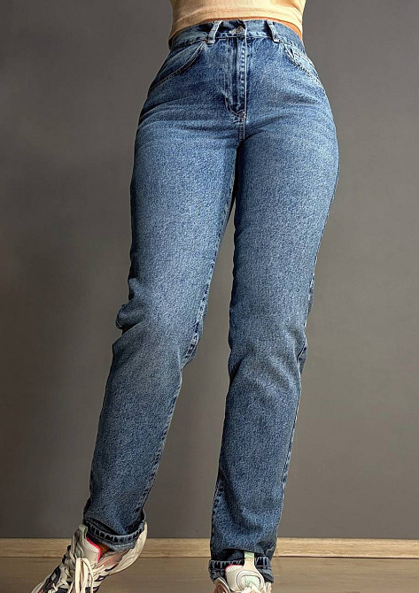 Джинси жіночі Its Basic 3137 SLIM FIT базові по фігурі сині, синій, 42, 42, 85 см, 110 см Київ - фото 9