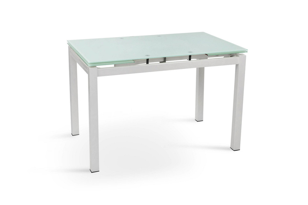 Стіл Венді XS-1025, 80/130*65, білий/білі ноги Київ - фото 1