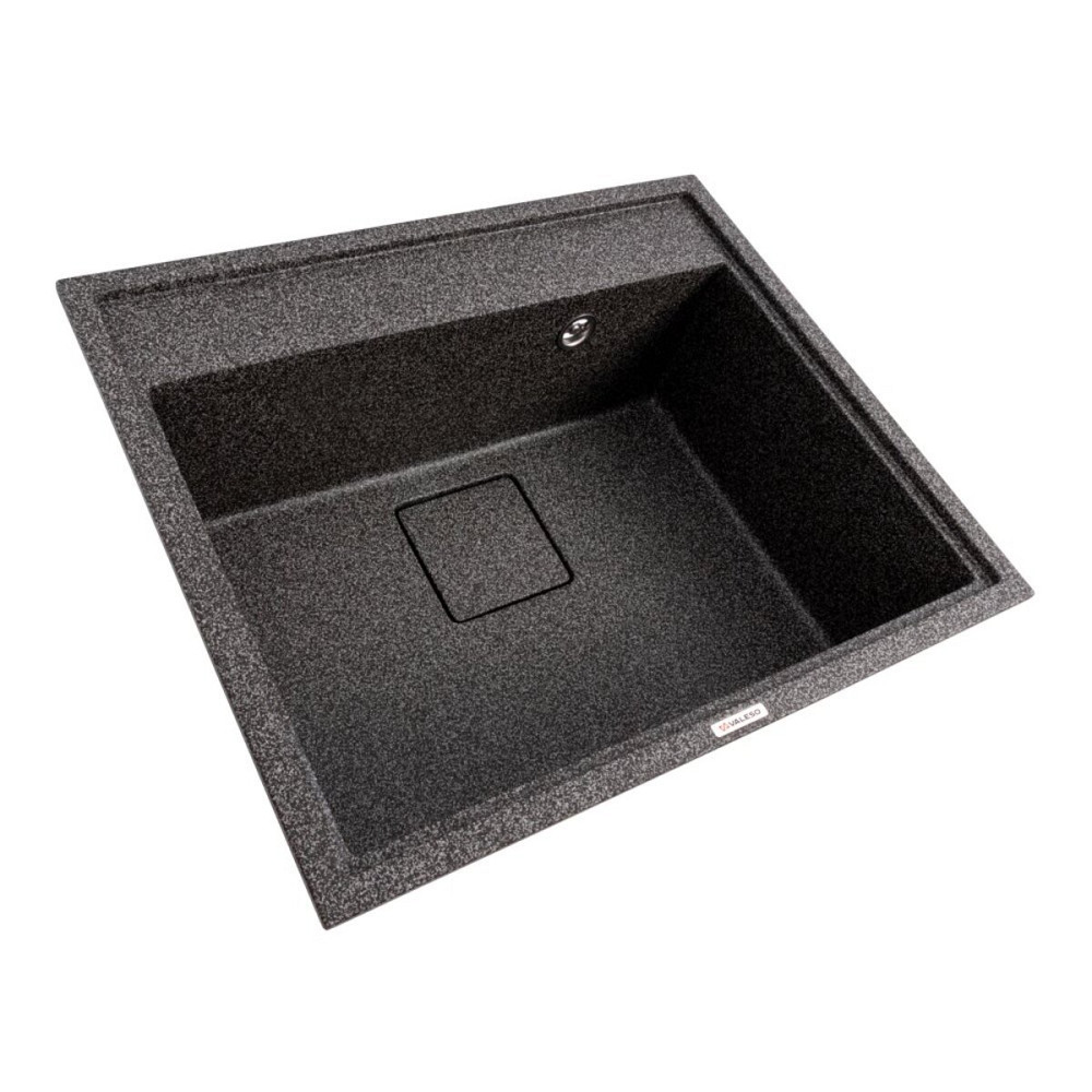 Гранітна мийка VALESO SHERLIT 6050 матова Графіт Коломыя - изображение 3