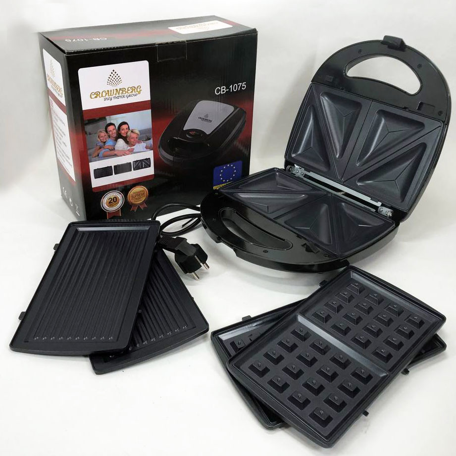 Электрический гриль с поддоном, Гриль электрический многофункциональный барбекю универсальный OW-56 Львов - изображение 5