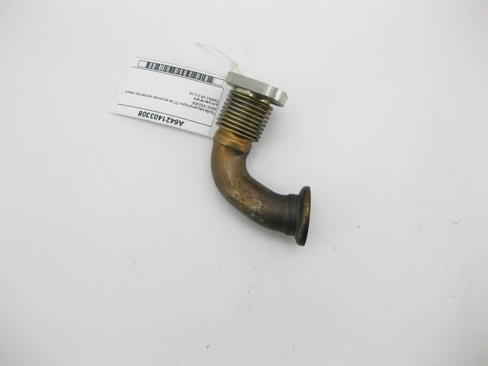 Mercedes-Benz  A6421403308 Труба рециркуляції ОГ на впускний колектор лівий двигуна OM642 V6 3.0 cdi E-Class W207 W212 W213 S-Class W222 Одеса - фото 2