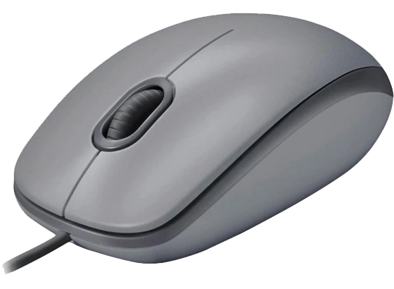 Миша Logitech M110 Silent-MID GRAY-USB-AKOYA (6857585) Киев