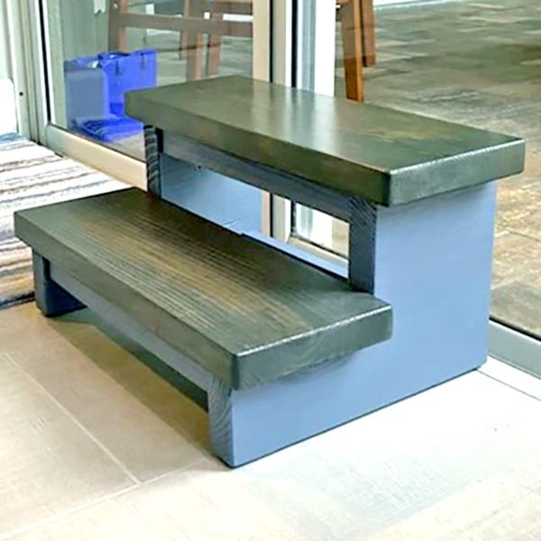 Лавка-сходинка "Редрівер" маренго-мокко Миколаїв - фото 1