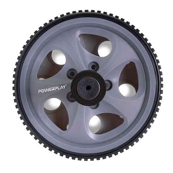 Колесо для преса PowerPlay PP-4345 Exercise Wheel (d16.5cm.) Сіре Київ