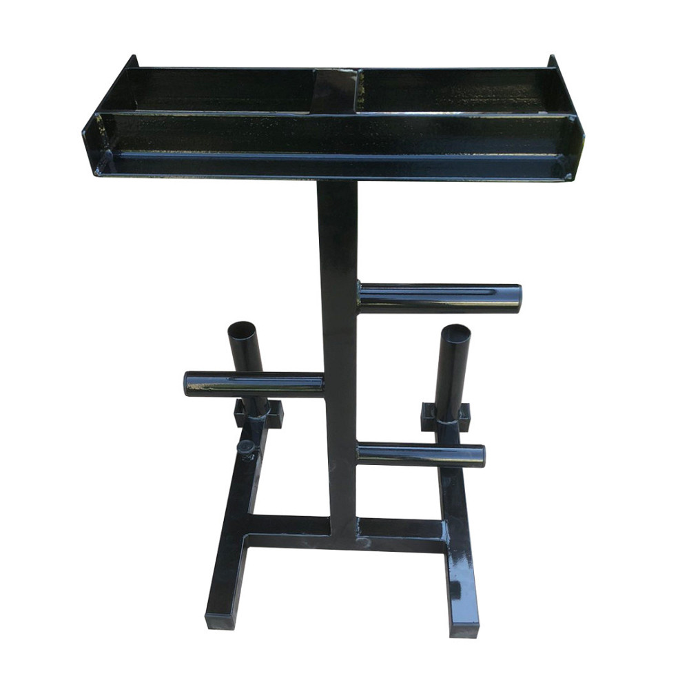 Стійка для зберігання грифів, дисків та гантелей 90 см KZ-397 профіль 50 на 50 мм Київ - фото 4