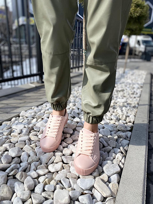 Vices Кросівки жіночі VICES 7170-20 пудра (весна-осінь, еко-шкіра) (1471) 37р.38р.39р. Коломия - фото 3