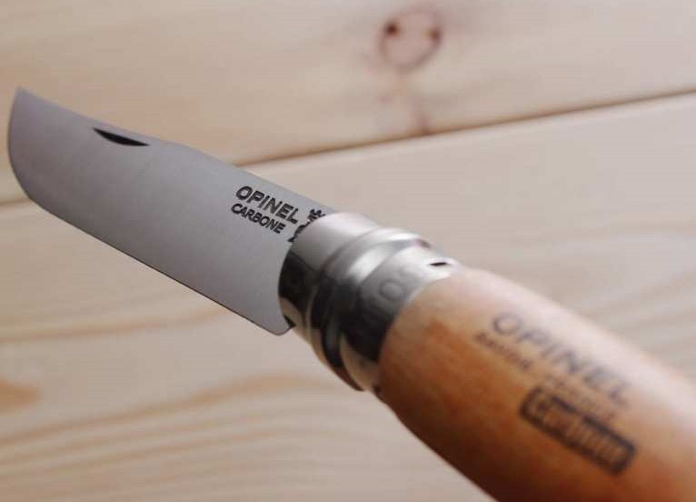 Кухонний Ніж універсальний Opinel "Carbon Steel" No.9 (113090) Вуглецева сталь Нововолинськ - фото 4