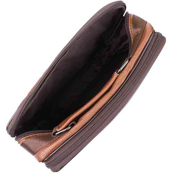 Удобная мужская сумка с ручкой для переноса в руке из натуральной кожи Vintage 23025 Светло-коричневый Киев