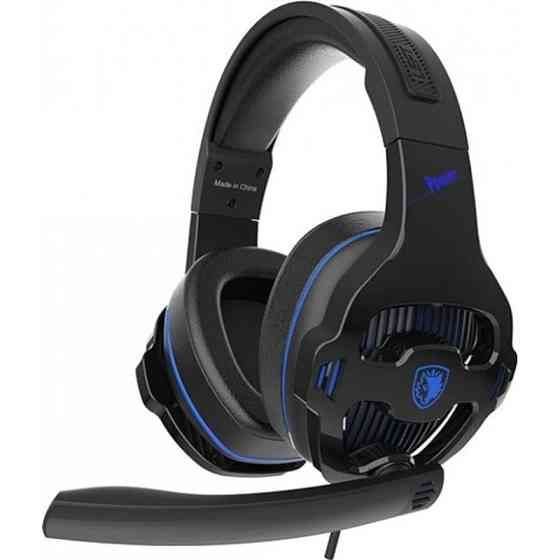 Гарнітура Sades SA-726 Ppower Black/Blue (sa726blj) чорний/синій Харьков