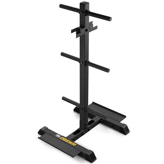 Стійка для дисків та грифів Trex Sport TX-065WR з полицями Киев