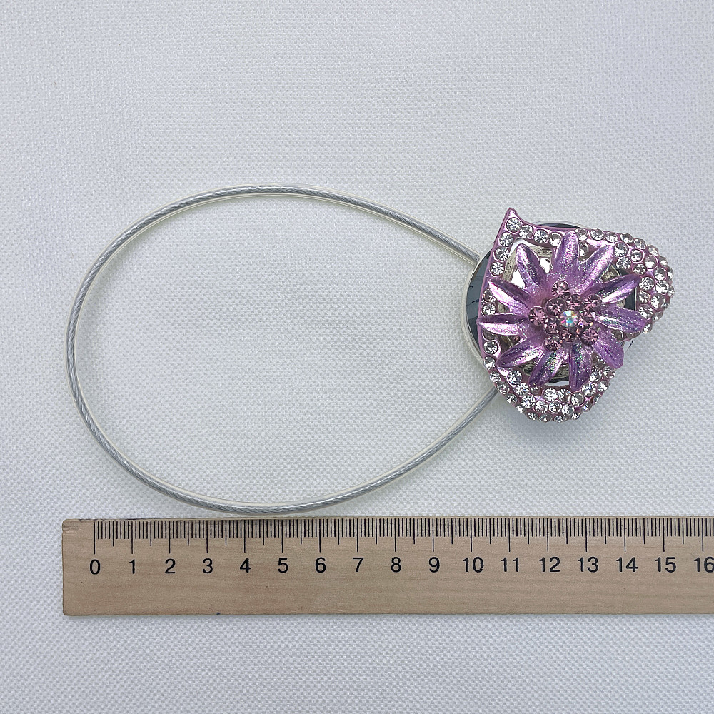 Магніти для штор та гардин "Amour" набір 2 шт Бузковий (81-244) Київ - фото 7