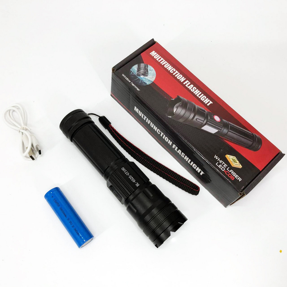 Тактический ручной фонарь для зсу Police, Тактический фонарь с диодом, Супер яркий лед фонарик FV-18 Ивано-Франковск - изображение 1