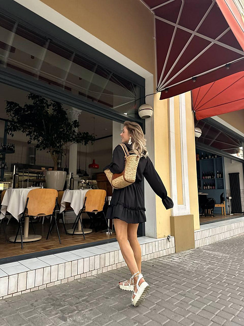 Женское привлекательное повседневное платье креп-шифон Одесса - изображение 7