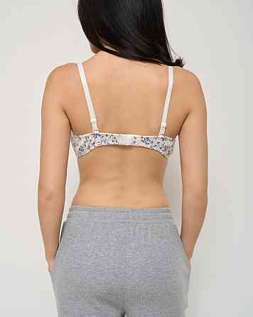 Жіночий бюстгальтер тканина-косичка Nicoletta 80608 85B, Молочний 2 Київ