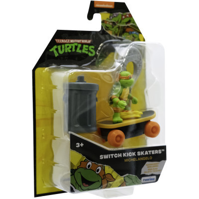 Игровой набор Funrise TMNT Черепашки-ниндзя классические Скейтбордист с лаунчером Микеланджело (71041) Винница - изображение 8