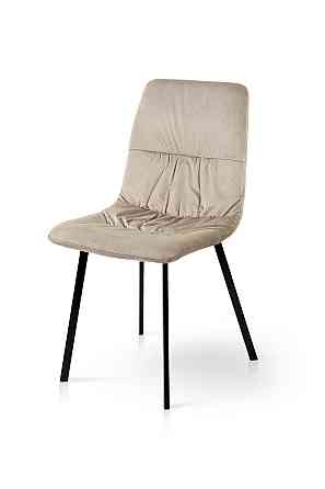 Стілець Авері чорний/велюр мокрий пісок Bluvel-40 Киев