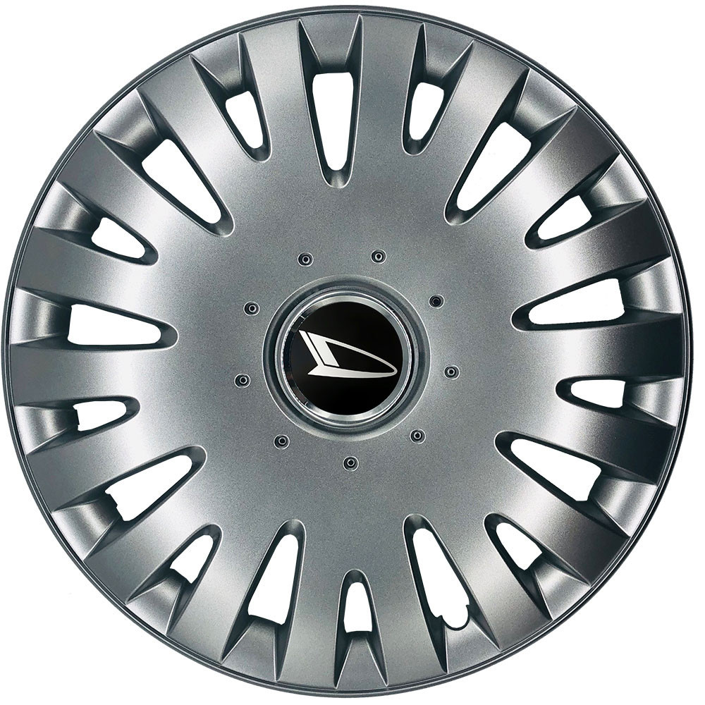 Автомобільні модельні ковпаки R15 Daihatsu 306 4шт, SJS, сріблясті Київ - фото 1