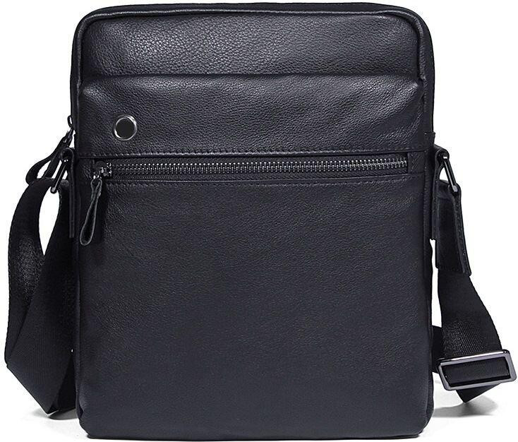 Сумка чоловіча Vintage 14486 Чорна Київ - фото 9