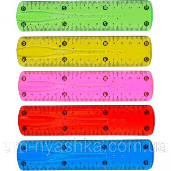 Линейка неломайка 15 см Кривий Ріг - фото 1