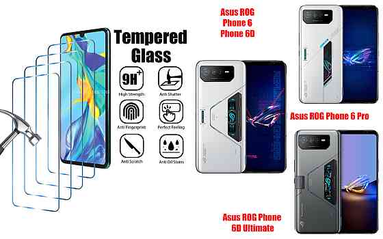 Захисне скло ArmorGlass для Asus ROG Phone 6, 6D, 6 Pro, 6D Ultimate – стійке до подряпин та ударів Київ