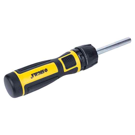 Отвертка с реверсом высокоскоростная + биты 12шт CrV Mega SIGMA (4009821) Киев