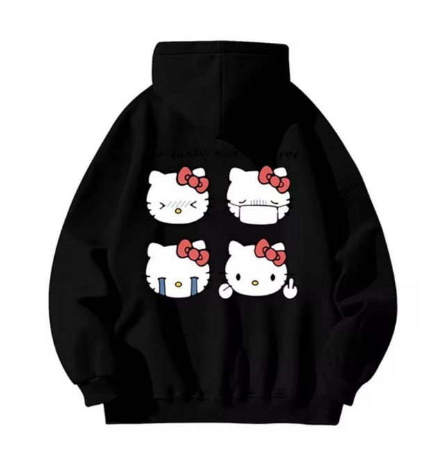 Женский уютный оверсайз худи из котти трехнитка на флисе Одесса - изображение 2